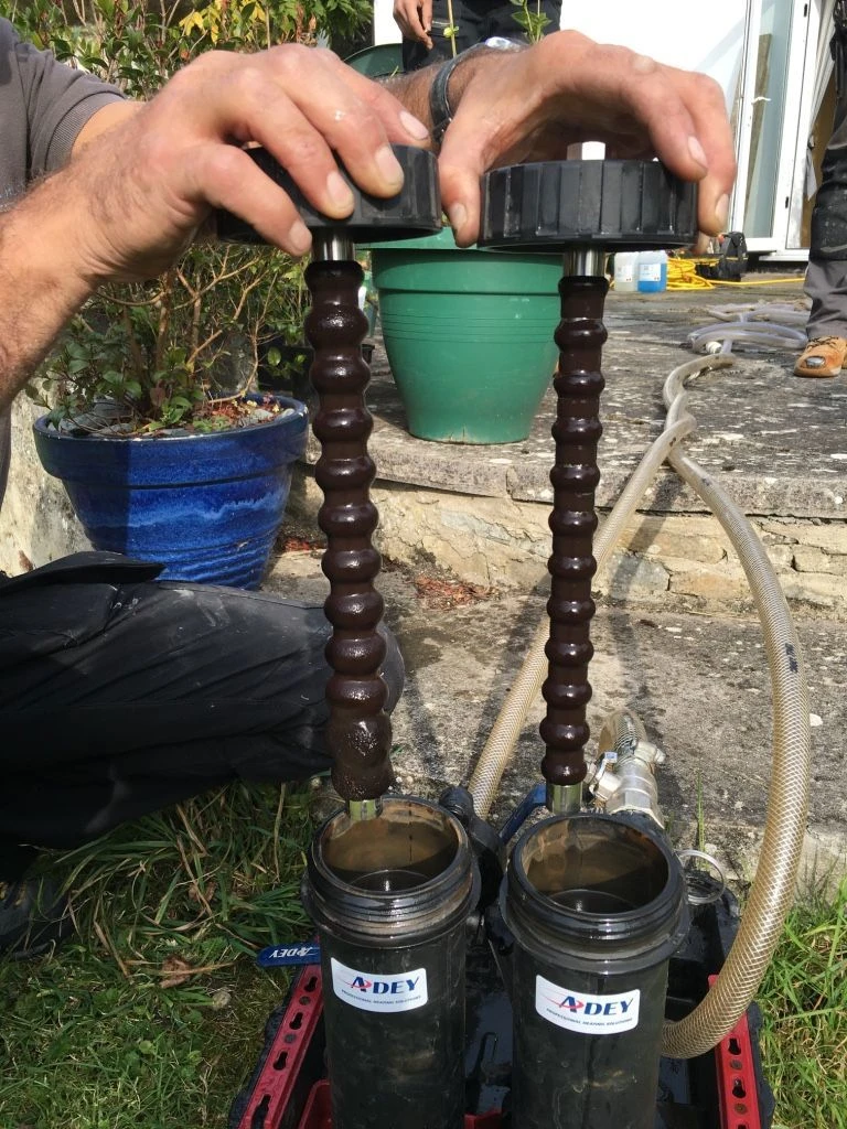 Power flushing service in Somerset